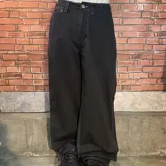 usa古着 POLO JEANS ブラックパンツ 30×30 ラルフローレンのサムネイル
