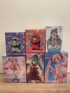 初音ミク 桜ミク　フィギュア7点セット