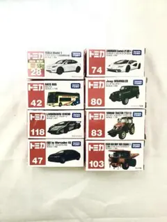 トミカ ミニカー コレクション 8点セット