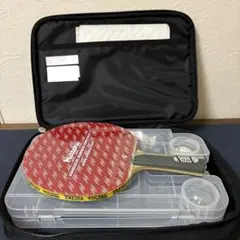 ラバー変えたばかり！卓球　バタフライエクスター5 ラケット ケース