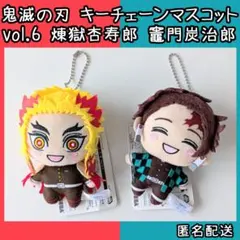 鬼滅の刃 キーチェーンマスコット vol.6 煉獄杏寿郎 竈門炭治郎 タグ付き