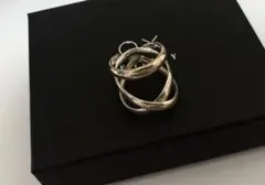 CALEE ブラックオニキス 初期リング 11号 - メルカリ