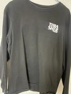 THRASHER MAGAZINE ブラック スウェット