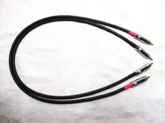 2534 mogami RCAケーブル70ｃｍ 2本 金RCAプラグ付のサムネイル
