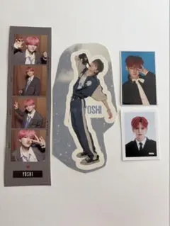 TREASURE ヨシ　トレカ　証明写真 4枚セット