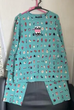 新品　マタノアツコ MEME総柄パジャマ「Mサイズ・楊柳ピケ」④ 新品 マタノアツコ いちご総柄パジャマ「Lサイズ・楊柳ピケ」 - メルカリ