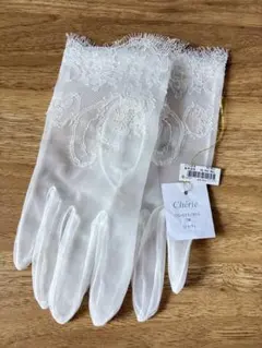 ウェディングショートグローブ　Cherie