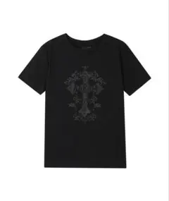 AAKAM AKM CROS2 Half Top Tシャツ　ブラック
