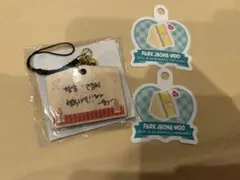 TREASUREPULSEONカプセルトイ ジョンウ 絵馬 カフェストロータグ