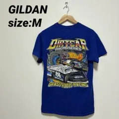 【US古着】ギルダン半袖シャツ Tシャツ バックプリント M
