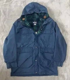 80s WOOLRICH USA製　マウンテンパーカー　ヴィンテージ　チェック柄