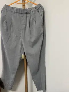 グローバルワーク アンクル丈テーパードパンツ