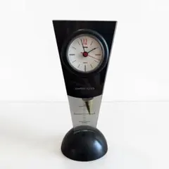 80s ポストモダン 温度計付き 掛け時計 レトロポップ スペースエイジ