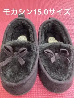 conococo 黒 ローファーシューズ 15.0