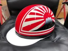 半帽 ヘルメット 富士山 日の出デザイン - メルカリ