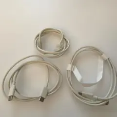 Lightningケーブル 3本セット ホワイト