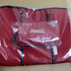 Coca-Cola トートバッグ ポーチ付き