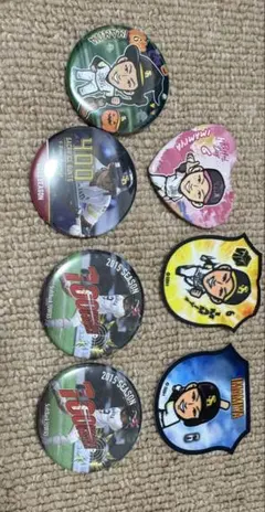 今宮健太選手バッジセット