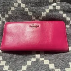COACH ピンク 長財布
