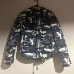 PUMA×BWGHコラボ 迷彩柄 ダウンジャケット ジップアップ