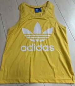 adidasタンクトップ　イエローのサムネイル