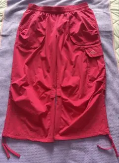adidas クロップドパンツ ピンク