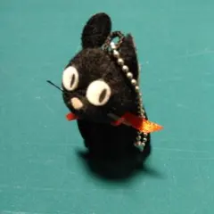 魔女の宅急便 ストラップ ジブリコレクション ジブリマスコット ジジ