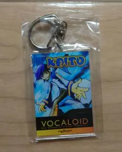 キーホルダー・アクリルキーホルダー KAITO ☆初音ミク 雪ミク スカイタウン しのたろう トレーディング