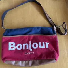 Bonjour Paris 2wayショルダーバッグ 中型