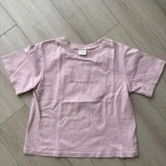 バースデイ　ミラーベイ　ドーナツTシャツ　120 ピンク