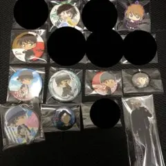 名探偵コナン　缶バッジ　デフォルメ　アクスタ　10点セット