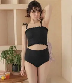 herlipto 水着 Double Bow One Piece - メルカリ