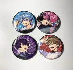 シクフォニ　50万人記念缶バッジ 4個セット