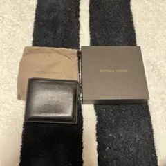Bottega Veneta ブラック 二つ折り財布