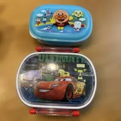 アンパンマン　カーズ　子ども用お弁当箱セット　男の子