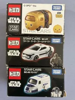 スターウォーズ　トミカ3点　ディズニーのサムネイル