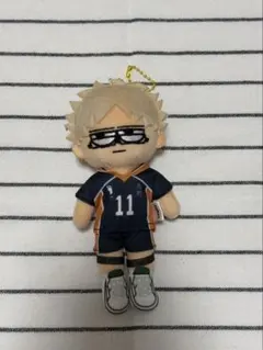 ハイキュー ジロリ ぬいぐるみマスコット 月島蛍 烏野高校