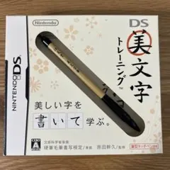 DS美文字トレーニング　筆型タッチペン付き