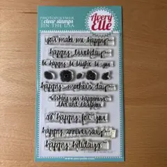 AveryElle クリアスタンプ