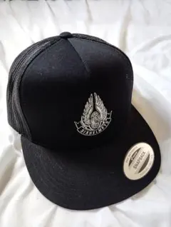 SIXHELMETS シックスヘルメッツ　ハーレー　キャップ sixhelmets 山田レン タトゥー キャップ 黒 ブラックの通販 by