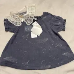 新品♡cottoli・星空・襟付き90