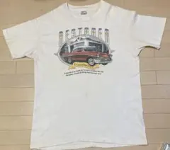 90s USA製 anvil シボレー ベルエア 聖書 Tシャツ XL