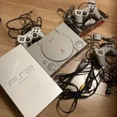 動作確認済⭐️Sony PlayStation 1.2 セット　コントローラー