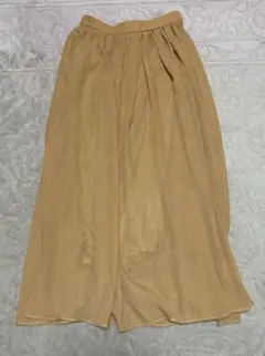 【SHOO LA RUE】シフォン シアー プリーツ フレア ロングスカートのサムネイル