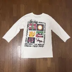 OLD Stussy 長袖Tシャツ 七分袖 Mサイズのサムネイル
