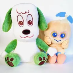 いないいないばあっ！ワンワン ／ やころ ころりんポーズ　ぬいぐるみ　2点セット