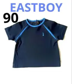 EASTBOY　半袖Tシャツ　90cm　ネイビー　半袖　Tシャツ　刺繍入りのサムネイル