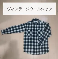 タラスブルバ メンズ ウールシャツ LLサイズ バッファローチェック柄のサムネイル
