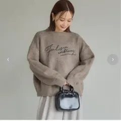 レディース　ニットプルオーバー（田中里奈）