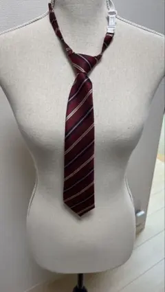 ワインレッド ストライプ ネクタイ